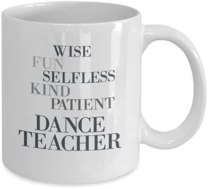 Подаръци учител по танци за мъже от студенти, благодаря подаръци учител по танци Кафеена чаша
