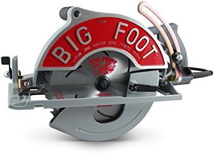 Big Foot Tools SC-1025SU BF-UG 10-1/4-инчов Магниевая дискова трион Wormdrive с мотор Skil и острие с твердосплавным