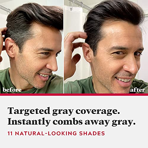 Мъжка боя за коса Just For Men Лесно Comb-В цвят, Лесно се нанася, без Смесване с помощта на апликатор-гребени