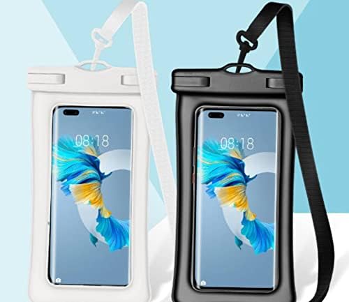 BIHOOA Мобилен Телефон Водоустойчива чанта Сензорен екран с Двойна въздушна възглавница Плаващ Анти-Потъването