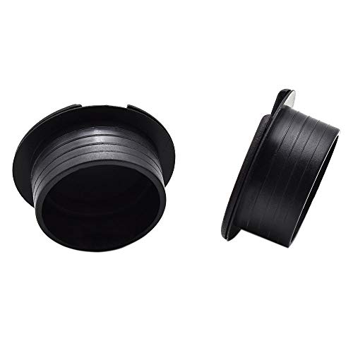 1-1/2 Инча (38 мм) Черни Телена люверсы и кабелни превръзки Комплект от ABS-Пластмаса, покритие за Настолен