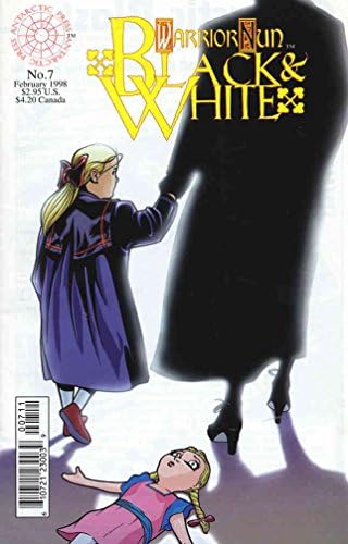 Монахиня-воин: черно-бял 7 VF; антарктически комикс