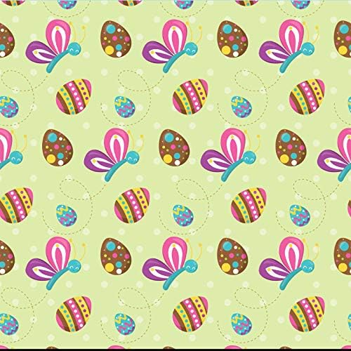AUTEK 10 Бр., Комплект Великденски Зашиване на Квадратите от Чист Памук, Тъканни Комплекти, Великденски Цветни