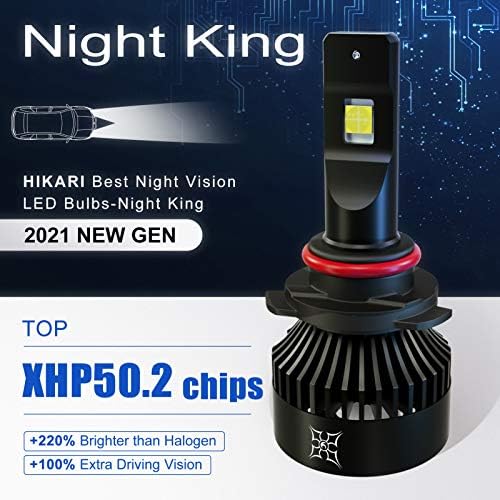 Hikari Advanced Custom, комбиниран led лампа, 9006/HB4 9005/HB3, + допълнително за нощно виждане, ultra-висока