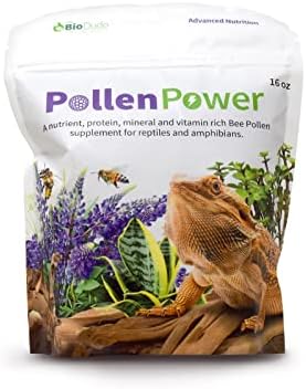 The Bio Пич Pollen Power 4 грама - Добавка от пчелен прашец премиум клас- Отличен за Брадати Дракони, Костенурки