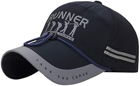 Светоотражающая бейзболна шапка за джогинг, бързосъхнеща шапка за мъже, модни креативна лятна спортна шапка-спомен