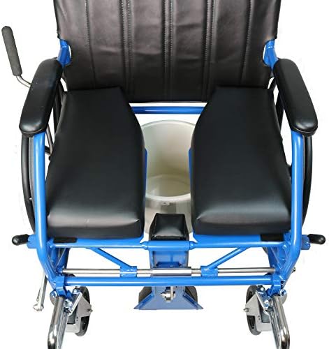 20-инчов инвалидна количка Dignity AllDay 400. Специално разработен лост за дясната ръка над фотьойла-каталкой