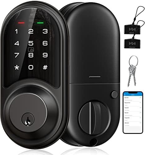 Veise Smart Заключване, Автоматично Заключване на вратите без ключ, Интелигентни Ключалки за входната врата