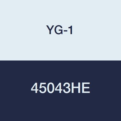 Бележка fresa YG-1 45043HE HSS с отточна фитил, 2 Канала, Нормална дължина, Двойна, TiAlN-Extreme Finish, Дължина