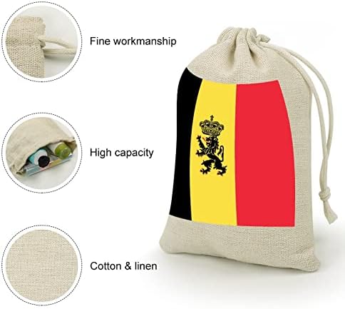 Икона с Белгийски Флаг, Завязки, Чанта За Съхранение, Подаръчни Опаковки За шоколадови Бонбони, Множество Сгъваема
