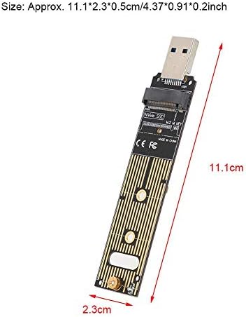 Адаптер SSD към USB Адаптер SSD NVMe към USB Адаптер M. 2 NVME към USB, Чип карти адаптер за Samsung SSD