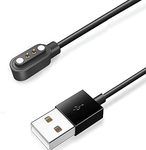 Съвместим със зарядно устройство за смарт часа Motast 1.69, сменен със зарядно, кабел Lamshaw Magnetic USB,