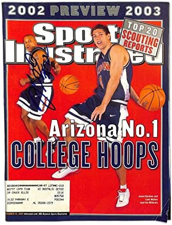 Джейсън Гарднър подписва договор със списание Arizona дивите котки 2003 Sports Illustrated Magazine 91696b51