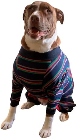 Пижами за големи кучета Блонди & Freckles, Меки Памучни пижами за големи кученца, Леки Подвижни Тела-Пуловери
