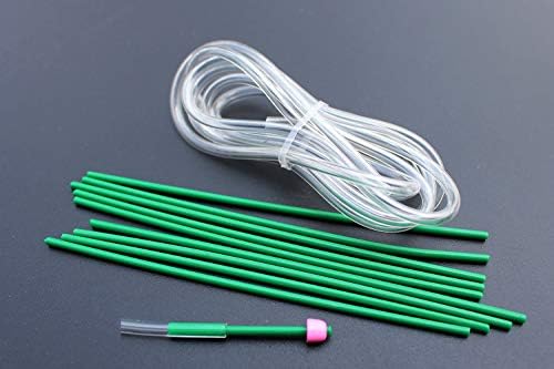Tigofly 2 м/лот, Комплект Зелени Пластмасови Тръби, Комплект Пластмасови тръби от PVC, Прозрачна Тръба За Връзване