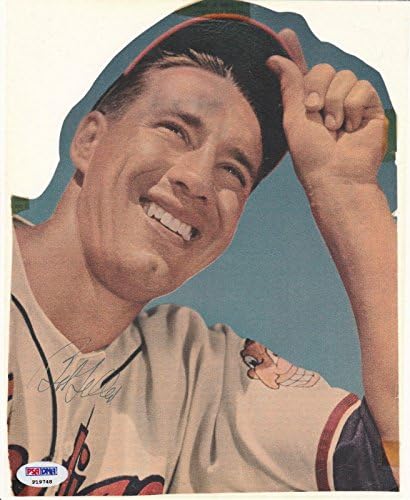 Боб Фелер подписа филе от бейзбол списание Кливланд Индианс *HOF PSA P19748 - Списания MLB с автограф
