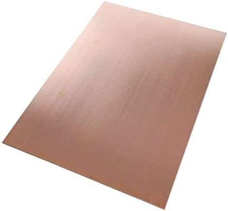 Малко висок Мак Метал Мед Медно фолио метален лист Фолио Табела 0,8x100x150 мм Вырезанная Медни Метална плоча,