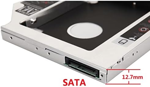12,7 мм, SATA 2-ри Втората SSD Твърд Диск, Оптично Отделение Caddy Рамка Тава за Lenovo G700 G710 Swap UJ8C1