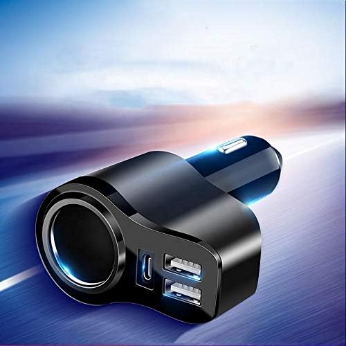 Зарядно за кола BoxWave, съвместимо с превъзходно преносим монитор QLED N156N01 (15,6 инча) - зарядно за Кола