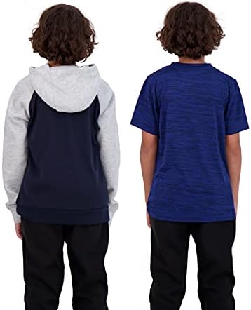 Комплект от руното блузи и тениски за момчета Хинд, Детски баскетболен hoody и спортна тениска от 2 теми