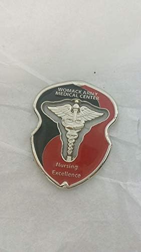 Армейски Медицински Център WAMC Womac Ft Bragg Nursing Cutout Spinner Изработени по Поръчка Монета на Повикване