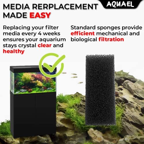 Комплект филтърни материали за фен на Aquael (2)