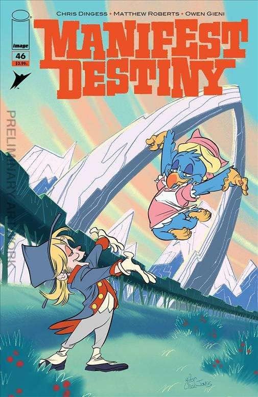 Manifest Destiny 46 VF / NM ; комикс Image | skybound, която е била