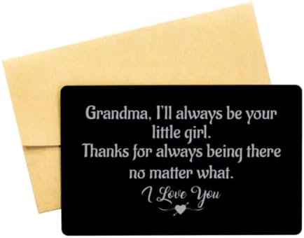 Части за кесията с гравиран на баба си, Бабо, благодаря ти, че винаги е там, независимо какво, Идеи за подаръци