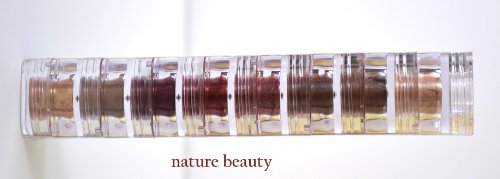 Минерална козметика Itay Beauty 8 стека Естествена Красота Трепти Чист Минерал, Може да се използва влажно