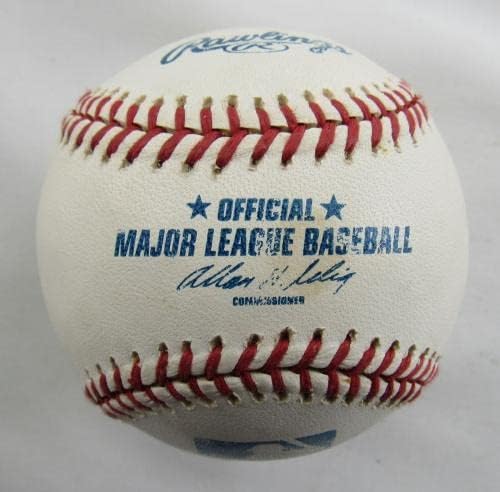 Бил Мэдлок Подписа Автограф Rawlings Baseball B110 - Бейзболни Топки С Автографи