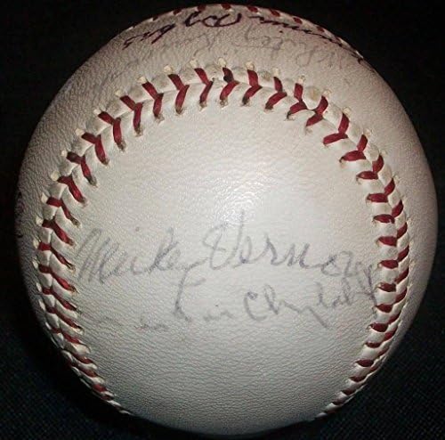 КОПИТО Нестор Хилак (ум.82) Подписа Автограф Vintage ONL Giles Baseball JSA COA - Бейзболни топки с автографи