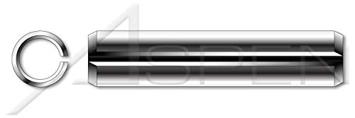 (250 бр.) M8 X 70 мм, ISO 8752, Метричен, Извити Щифтове с прорези, Сверхпрочный, Неръждаема стомана AISI 301