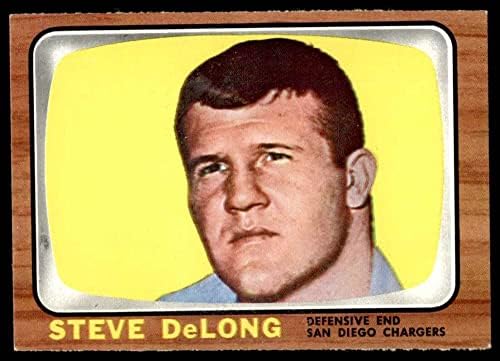 1966 Topps Football 121 Стив Delong Отличен (5 от 10) за версия Mickeys Cards