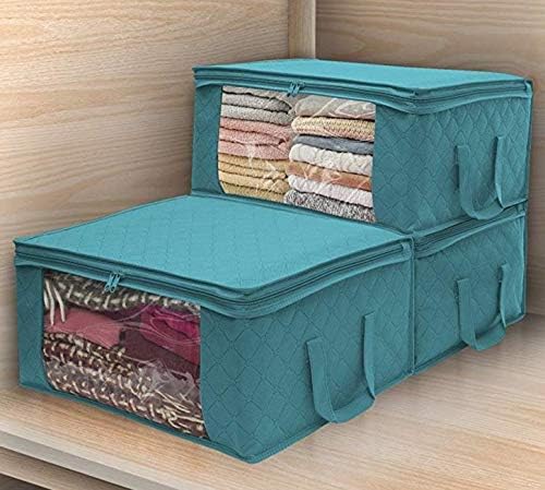 XJJZS Одеяло Големи Чанти за съхранение на Дрехи, Одеяло за пране, Легла, Възглавници, Кутия за обувки под леглото