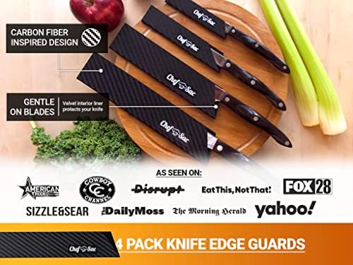 Ретро раница Chef Sac за нож на главния готвач с 4 и с малко пари защитни ножове комплект