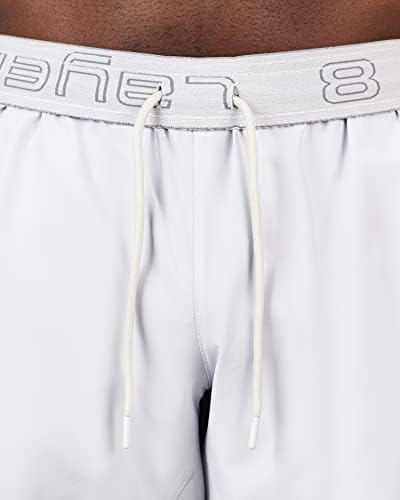 Мъжки къси панталони Layer 8 от две Опаковки Универсални 7 и 9 Инчови Тъкани Еластични спортни Тренировъчни