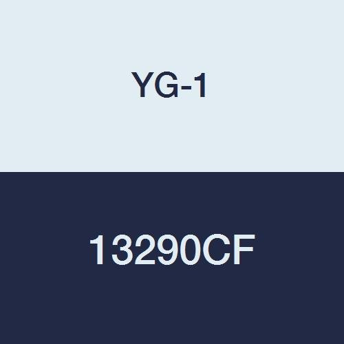 Бележка fresa YG-1 13290CF HSSCo8, 4 Канала, Нормална дължина, Двойна, Централна Рязане, TiAlN Покритие-Futura,