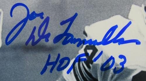 Джо Деламиллер Автограф с Автограф 8x10 Снимка на I - Снимки NFL с автограф