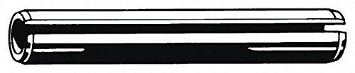 Пружинен щифт, Sltd, 5/16 x 1-1/4 инча, Znc, PK25 (6 броя)