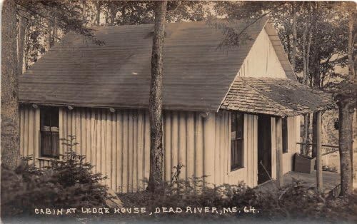 Пощенска картичка Мъртва река, щата Мейн