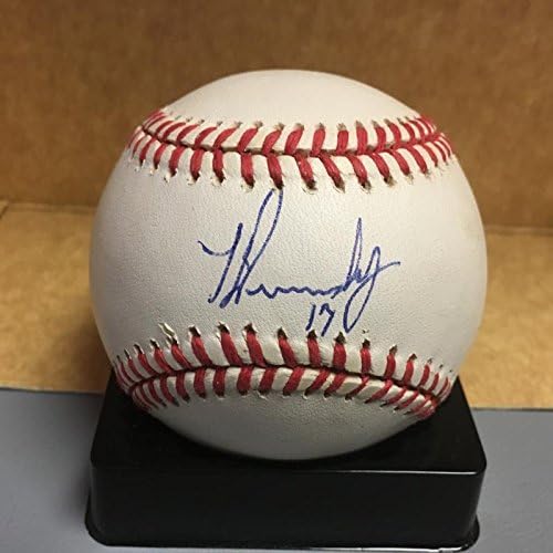 Бейзболни топки с автограф от Тод нещо относно поведението на Dunwoody от Флорида Марлинс, щата Ню Йорк, W /