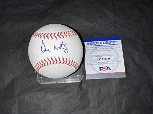 Дон Маттингли подписа договор с легендата на Мейджър лийг бейзбол Ню Йорк Янкис PSA / Бейзболни топки С ДНК-автограф