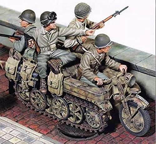 Goodmoel колекция от модели на войници от смола Кавалерийского полк САЩ 1/35 на Втората световна война (за 4
