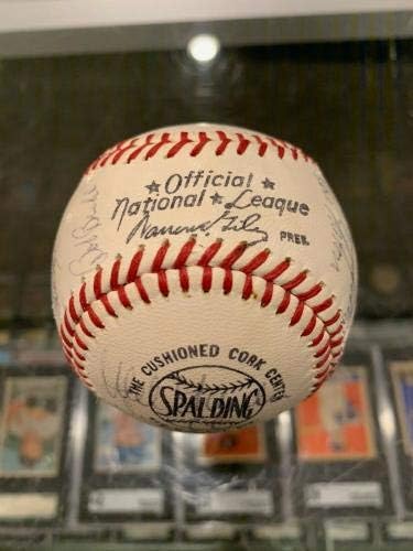 1965 Отбор на Чикаго Къбс Подписа бейзболен договор с Ърни Бэнксом Санто и Били Уильямсом Jsa 30 - Бейзболни