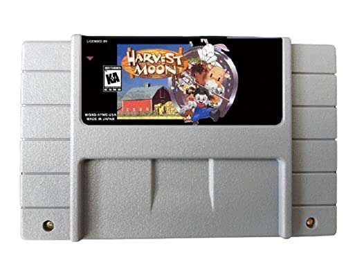 Samrad 16-битови игри Harvest Moon АМЕРИКАНСКАТА версия на (Сив)