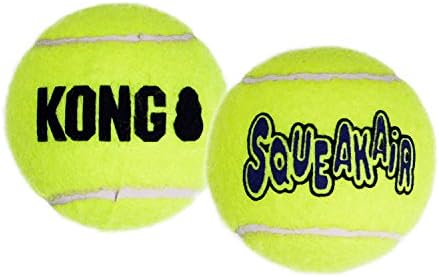 Играчка на топки за Тенис за кучета КОНГ Air Dog Squeakair, Малки, 3 опаковки