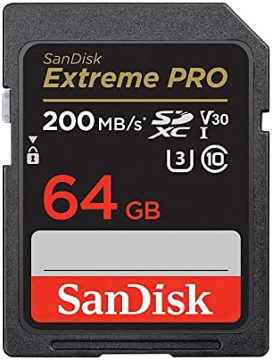 Карта памет 64GB SanDisk Extreme PRO 200 MB/SDXC UHS-I (2 комплекта) с футляром за съхранение и комплект устройства