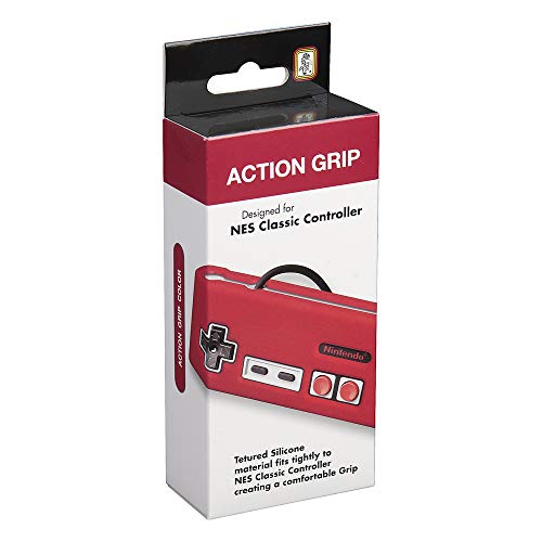 Официално лицензиран контролер на Nintendo Action Grip NES Classic Controller - Сив