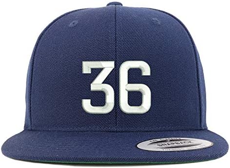 Магазин за модни облекла № 36 Бродирани бейзболна шапка възстановяване на предишното положение Flatbill с фиксирана