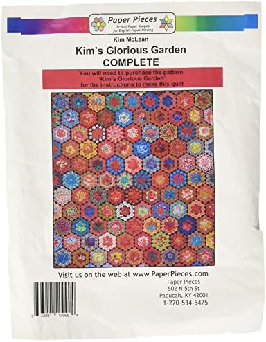 Опаковка хартиени парчета за Kim's Glor Garden Пълен Комплект Без Фигурата